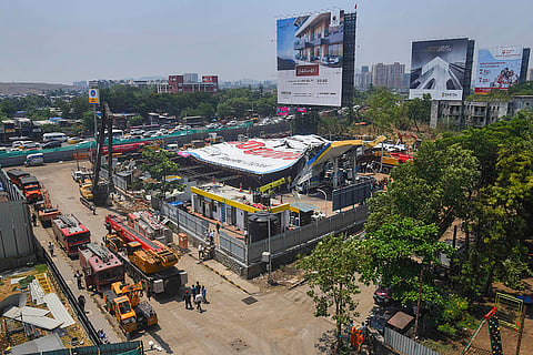 Hoarding collapse in Mumbai